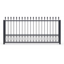 Кованный забор КЗ-74