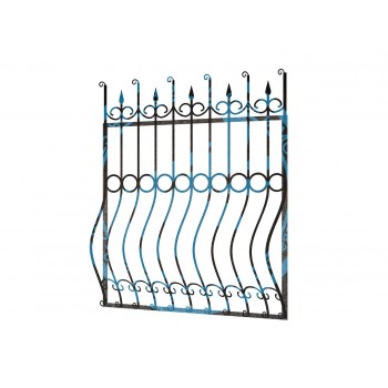Кованая дутая решетка-43